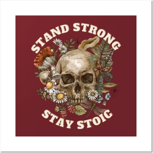 Stay Strong Stay Stoic Posters and Art